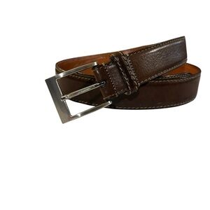 Trafalgar Cortina Leather Men’s Size 40 Brown Big & Tall Leather Belt